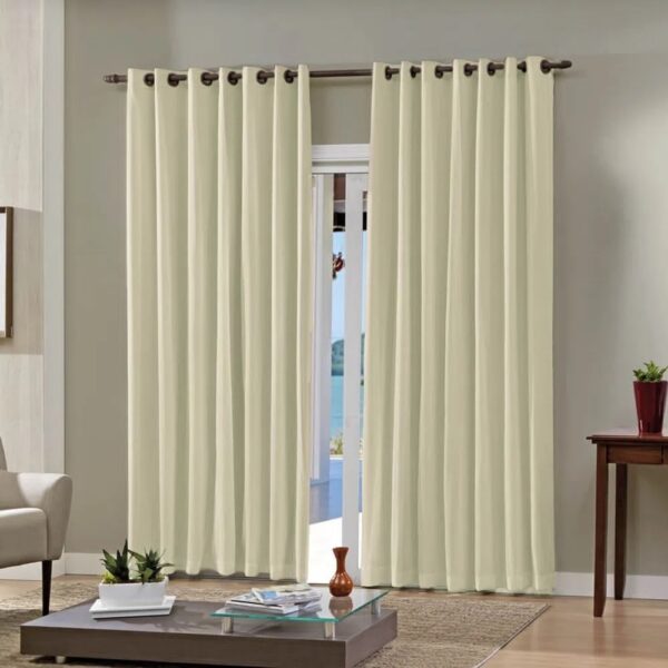Cortina Blackout Para Quarto/Sala 3,60X2,50 Bella Janela Areia (Bege)