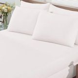 Lençol Casal Liso Com Elástico Altenburg Malha In Cotton - Branco