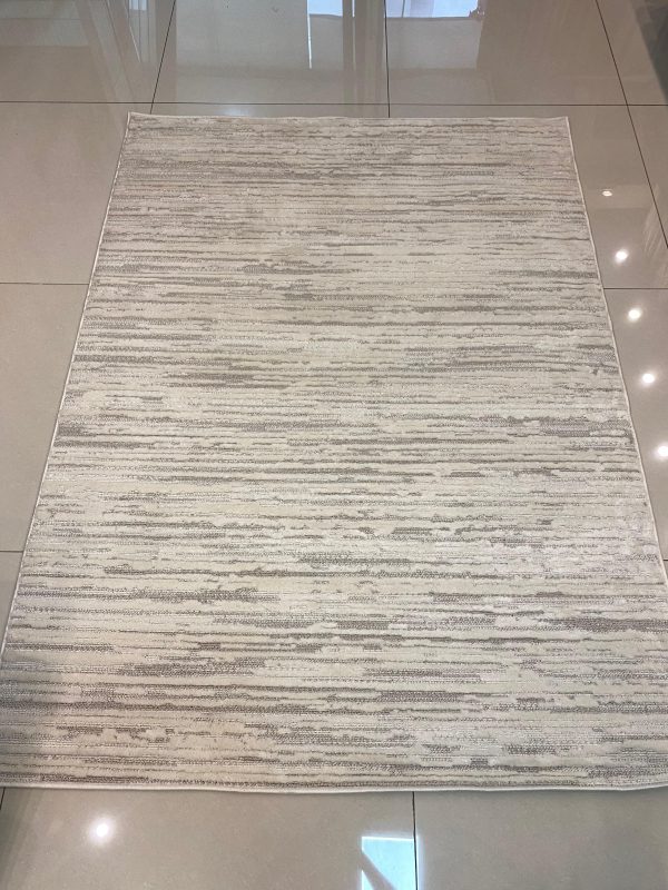 TAPETE VIA STAR RELAX MARFIM/BRANCO 2X1,5M