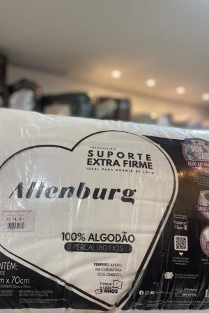 Travesseiro Altenburg 50x70cm 180 Fios Suporte extra firme